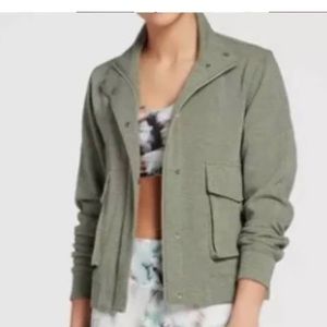 Caila Journey Cargo Jacket Green Size Medium